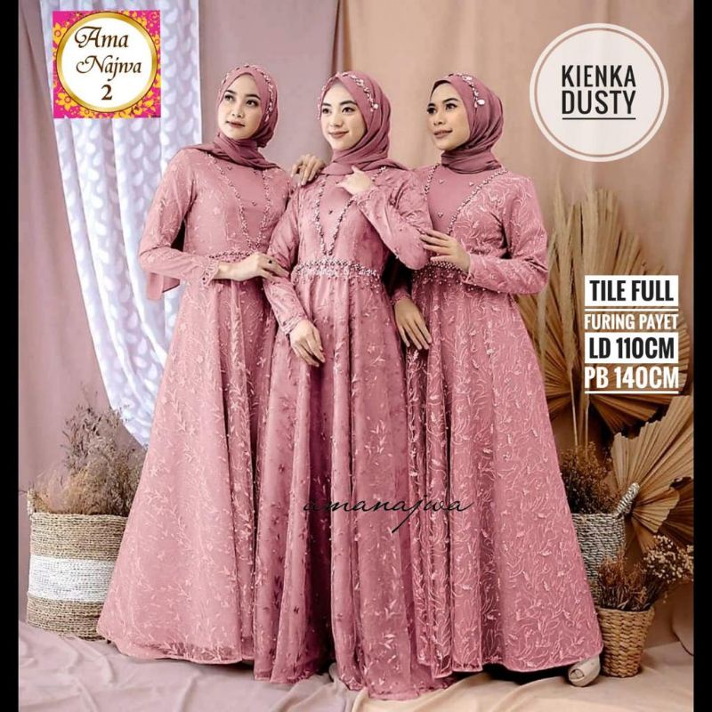 KIENKA GAMIS BRUKLAT FASHION WANITA TERBARU