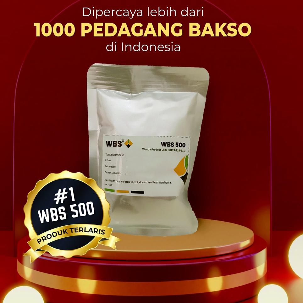 

✔✔SALE✔✔ Enzim WBS 500 - Perenyah - untuk kress bakso / sosis / nugget (repack)