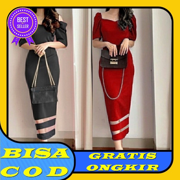 Ada Jumbo Sage Green Dress Pesta Natal Seragam Kondangan Kekinian Model Terbaru Elegan Bahan Import 