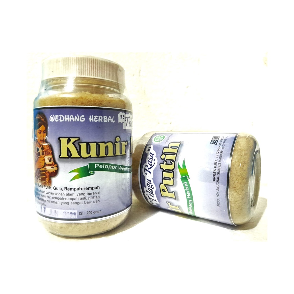 

Serbuk Kunir Putih Wedhang Herbal Belangkon 200 Gram