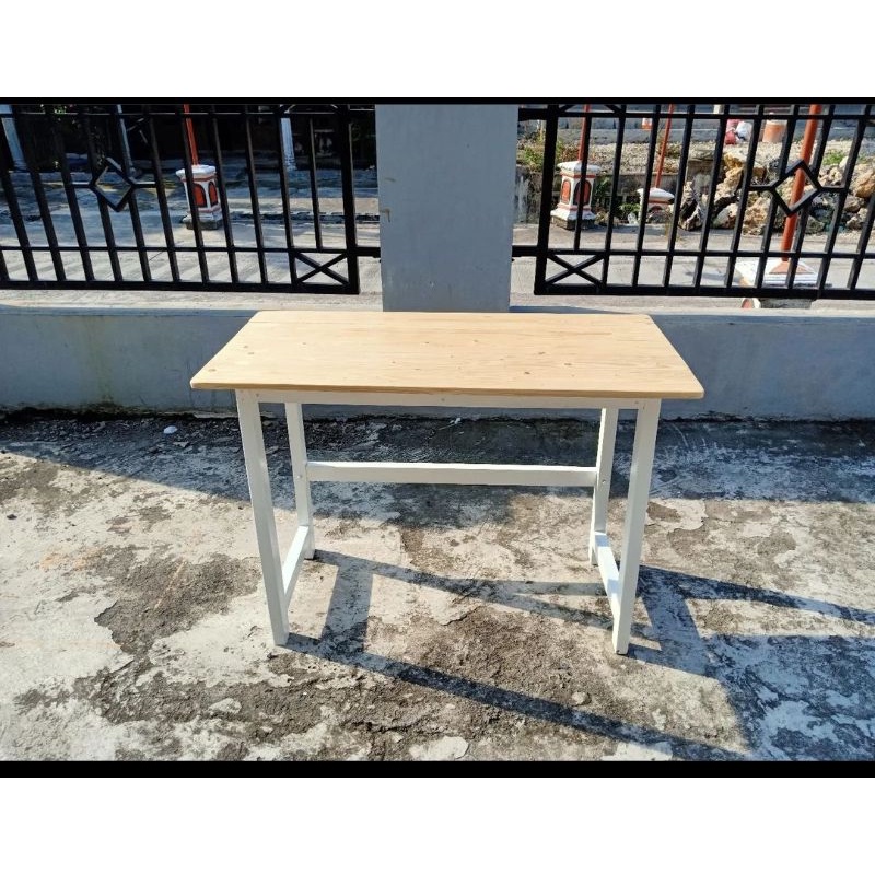 meja kerja custome jati belanda