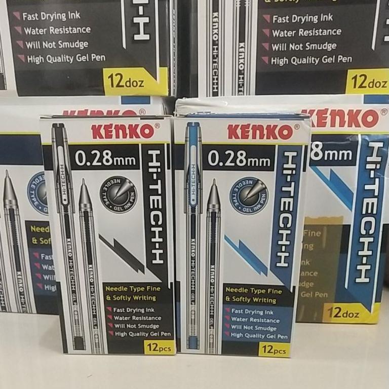 

[T-U8U-㊚] Pulpen Kenko Hitech-H / 0.28 / (1pak/12pcs)_top produk