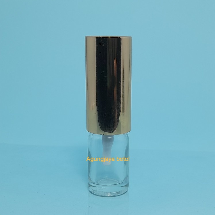 Botol Kaca Kosmetik 5 ml Br Clear Original / Botol Kaca Pumptreatment / Botol Serum Kaca BR / Botol 