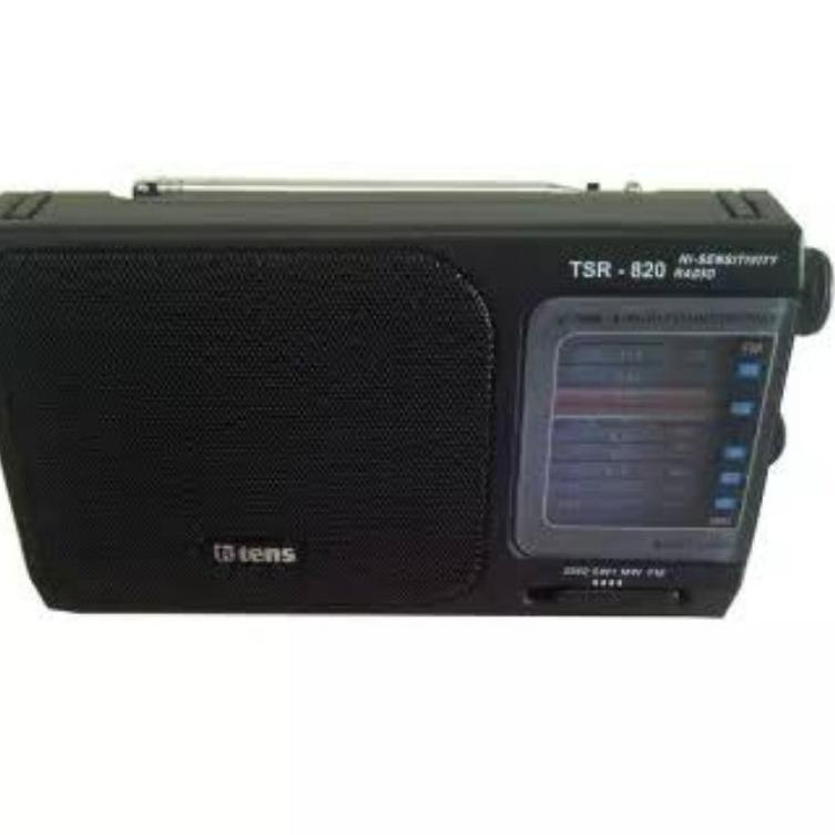 Terlaris TENS 820 PORTABLE RADIO FM MW SW1 SW2 VINTAGE JADUL AC DC TEMBANG KENANGAN NOSTALGIA MURAH 