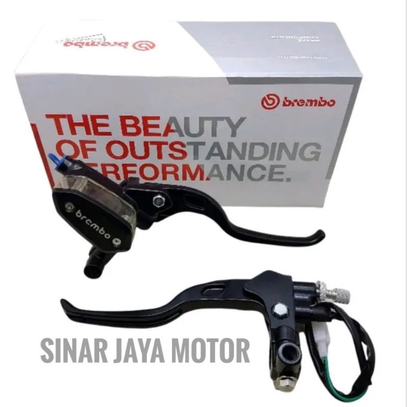 bisa cod master rem brembo kanan kiri 1set oval Universal Semua Motor 1Set Kiri Kanan