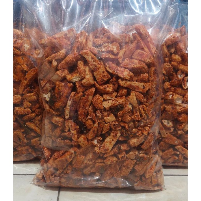 

Basreng pedas Daun Jeruk 500 Gram
