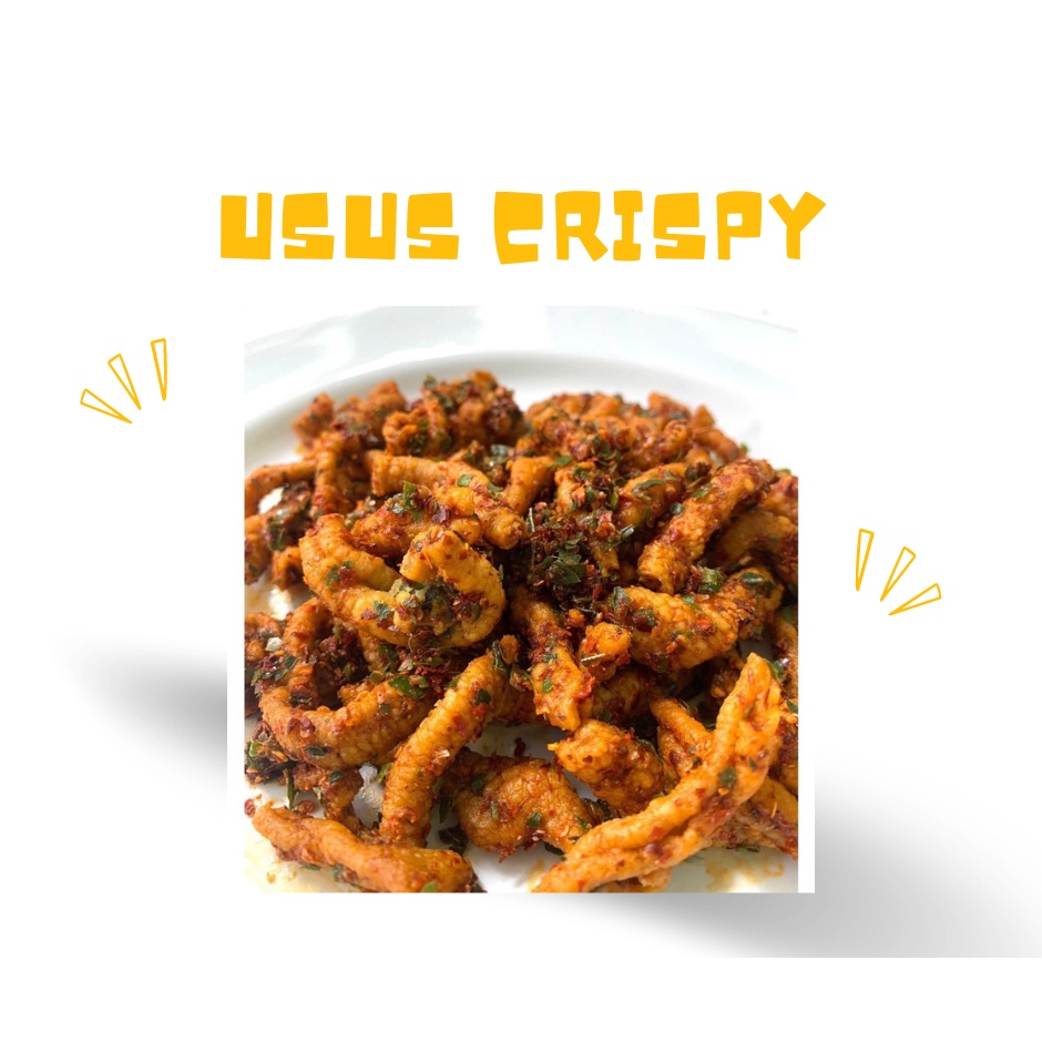 

Usus Pedas Daun Jeruk Isi 1KG Usus Goreng Usus Pedas Kering Cabe Asli