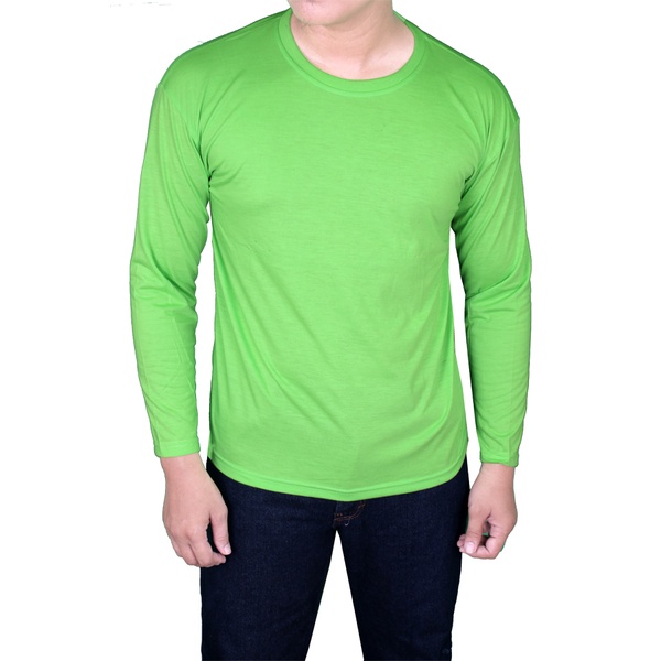 Long Sleeve Tshirts For Male Salur Biru – Abu – PAN 767