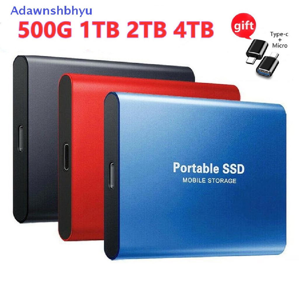 Adhyu Mini SSD Hardisk Eksternal 16TB Untuk ID Komputer Laptop Desktop