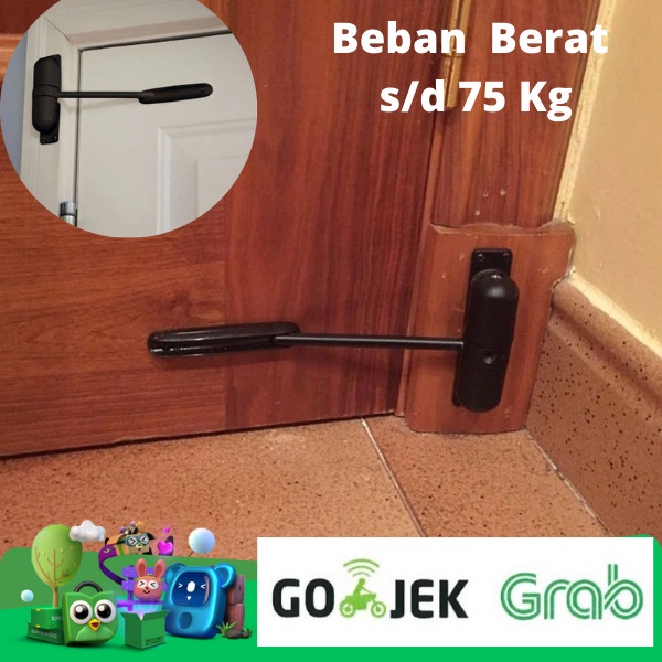 DOOR CLOSER /ENGSEL PENUTUP PINTU OTOMATIS HIDROLIK /DOR CLOSER HITAM