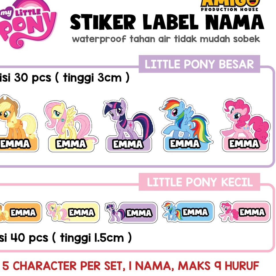 

(R-7&4») label nama anak Stiker gambar bt21 avengers princess minion my little pony princess harry potter kakao friend custom banyak diminati