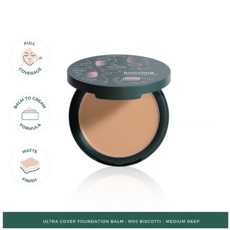 Luxcrime Ultra Cover Foundation Balm 10Gr