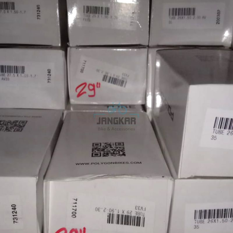 BAN DALAM POLYGON 29 INCH 1.9 2.00 2.20 2.25 2.30 SEPEDA ONTHEL MTB ROADBIKE