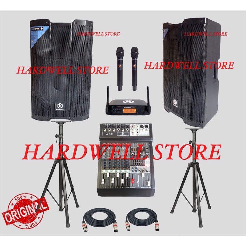 Paket Karaoke / Paket Sound System Outdoor / Paket Sound System Acoustic Original Hardwell