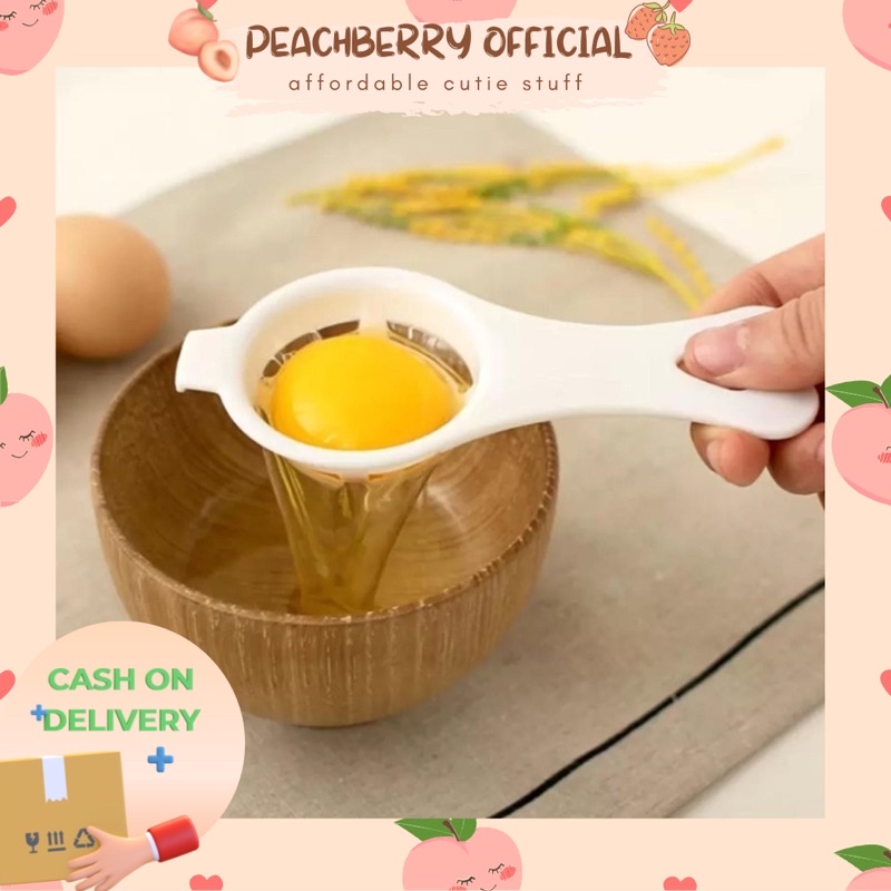 Sendok Pemisah Putih Kuning Telur Telor Egg White Separator Saringan Alat Pemisah Putih dan Kuning Telur / Telor (Egg White Separator)