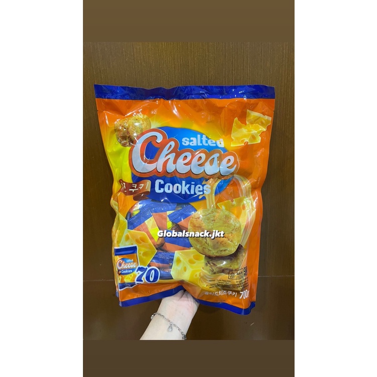 

NARAYA SALTED CHEESE COOKIES BISKUIT 700g ISI 70PC