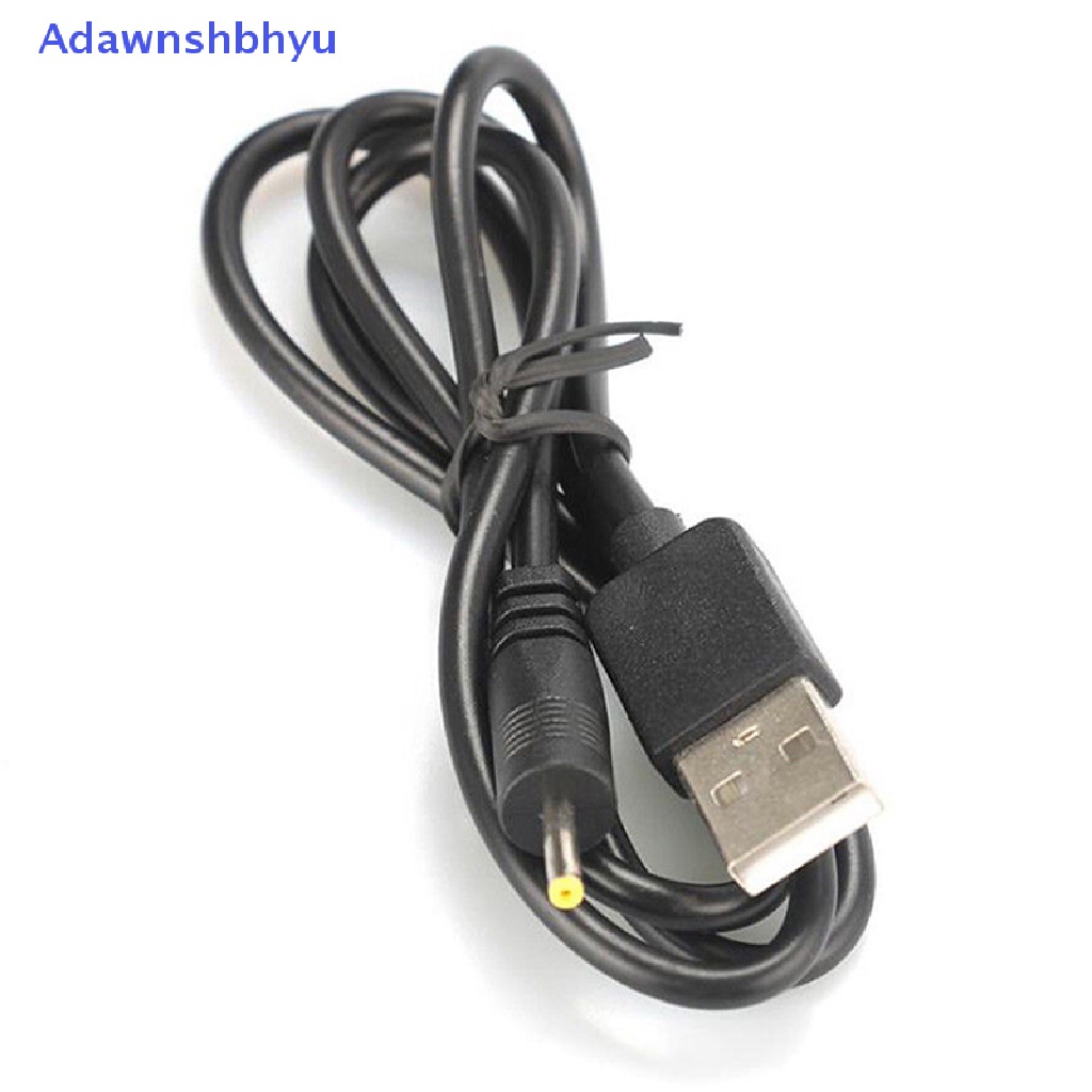 Adhyu USB Port to 2.5 3.5 4.0 5.5mm 5V DC Barrel Jack Kabel Listrik Cord Connector Black ID