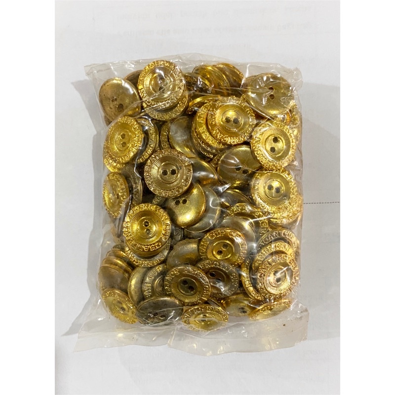 Kancing Emas 1,5 cm (15 mm) Kancing Hem Emas / Kancing rok Gold