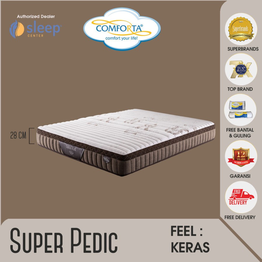 super pedic matras comforta 180x200