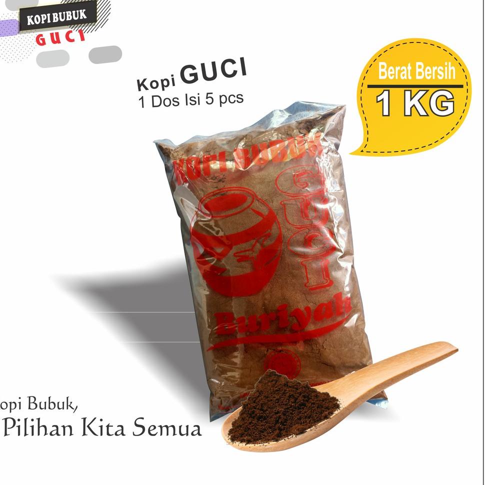 

[Z-9]T ➸] Kopi Bubuk Buriyah Cap GUCI 1kg-terviral