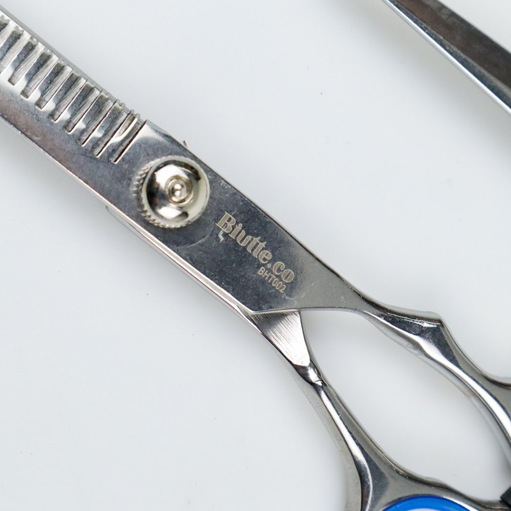 Biutte.co Peralatan Set Gunting Rambut Salon Profesional - BHT002 - Black - OMHR9LBK