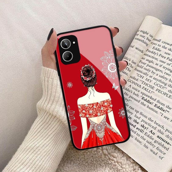 (GC 29) Softcase Kaca Realme 10 4G - Kesing Kaca Realme 10 4G - Case Cantik Realme 10 4G - Case Real