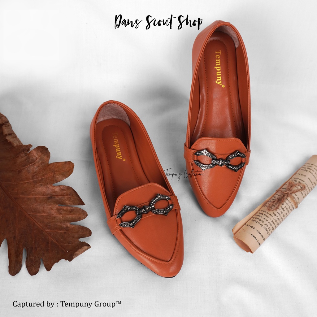 Sepatu Flatshoes Wanita Motif Kasual dan Trendy Flat Shoes FLT-02