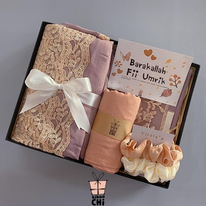Kikoochi Ghazea - Hampers Lebaran Hadiah Kado Ulang Tahun Mukena Hijab