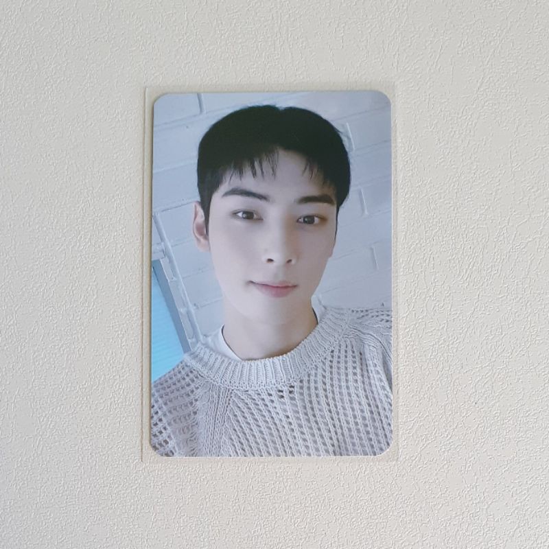 PC PHOTOCARD CHA EUNWOO ASTRO OFFICIAL BENEFIT DMM SWITCH ON