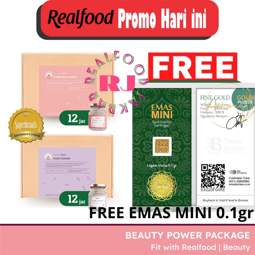 

Realfood Beauty Power Package Free Gift