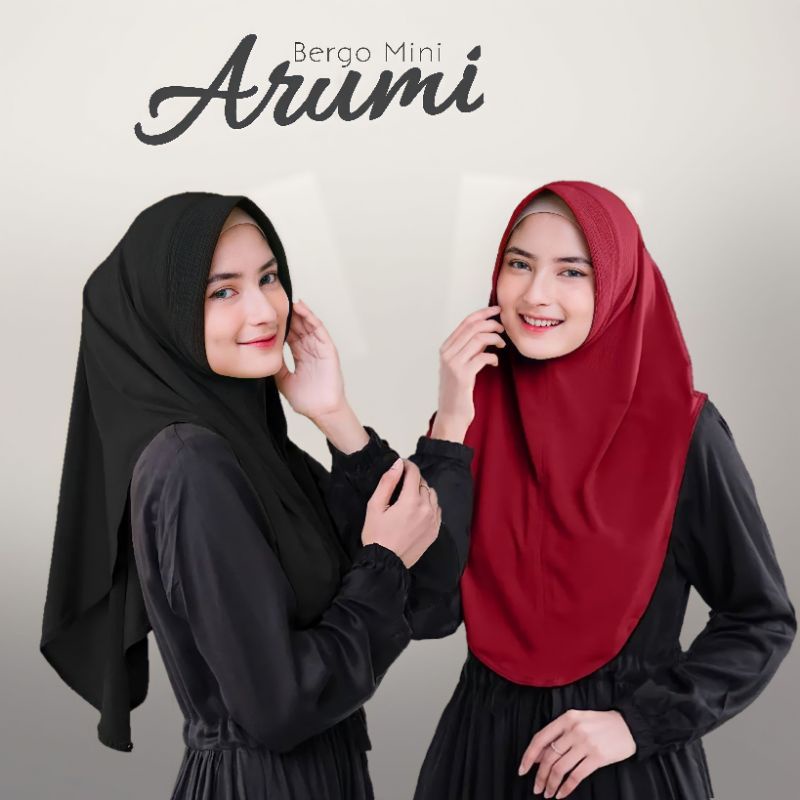 Jilbab Hijab Instan ARUMI Bergo Mini