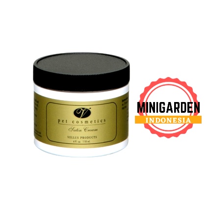 VELLUS SATIN CREAM 4 OZ dog cream krim pelembut penumbuh bulu anjing kucing