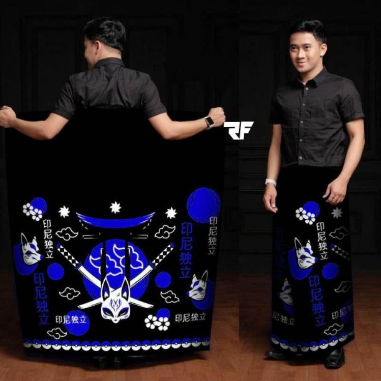 [TWL.22De22ᴺ] New Product Sarung Akatsuki Japanese Sarung Sinobi X-Samurai Sarung Dewasa Sarung Tret