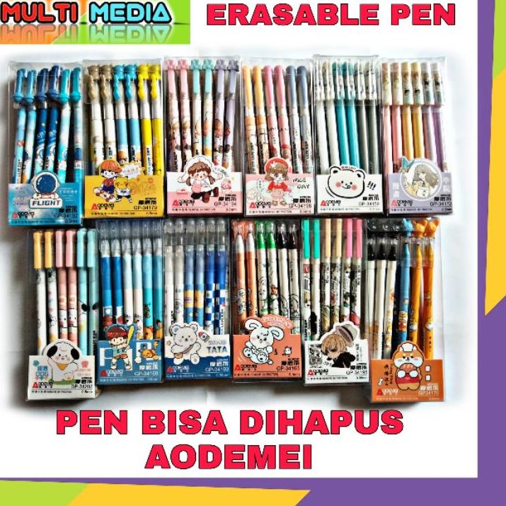 

[J-4O ☛] [ ISI 12 ] PEN KARAKTER BISA DIHAPUS ODEMEI / ERASABLE PEN AODEMEI-langsung kirim