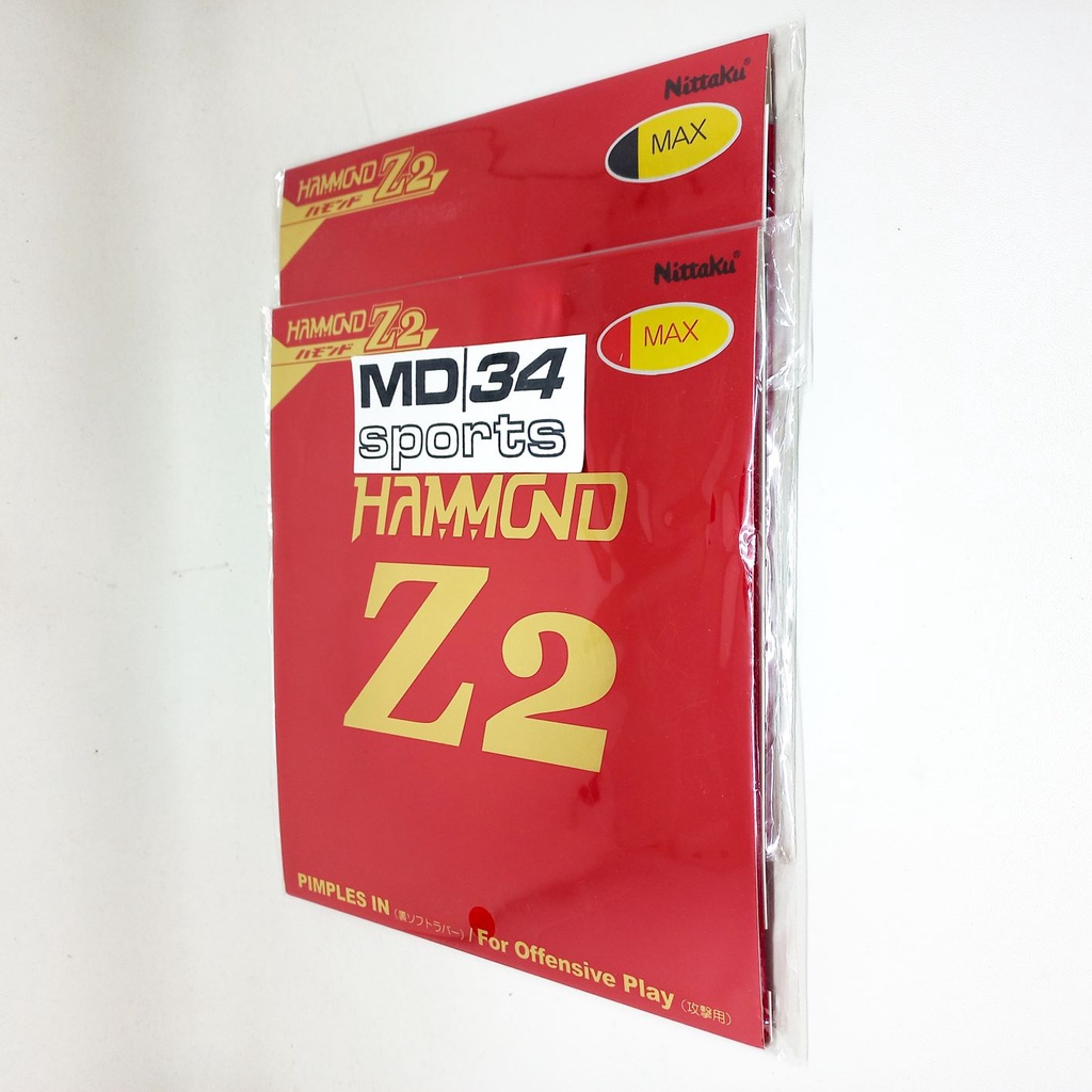KARET NITTAKU HAMMOND Z2 - karet / rubber / bet pingpong murah