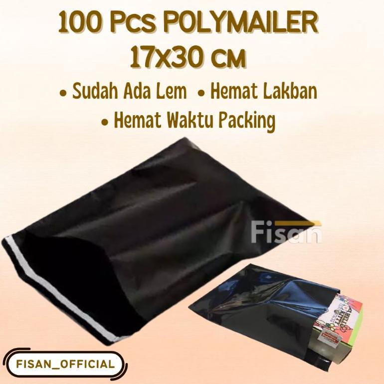 

テ 100 Pcs Polymailer 17x30 ㅯ