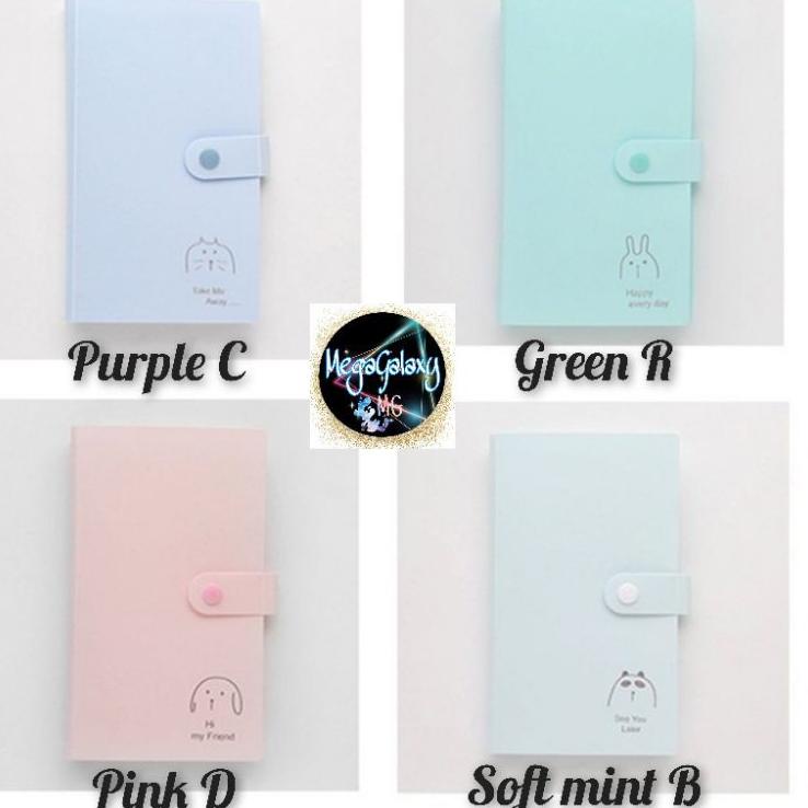 

[126] Tempat Lomo Card Photo Card ID Card Holder 240pcs Warna KPOP BTS BT21 CHE2