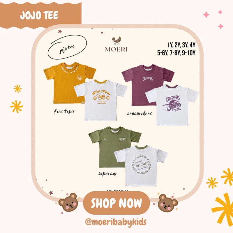 MOERI - Jojo Tee Bohopanna - Kaos Anak Cowok