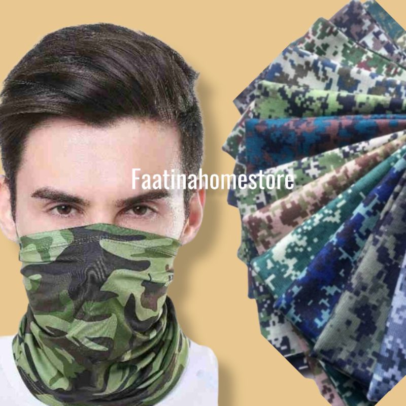 MASKER ARMY | MASKER HITAM | MASKER MOTOR MASKER MOTOR | MASKER BATIK PRIA | MASKER PEKERJA