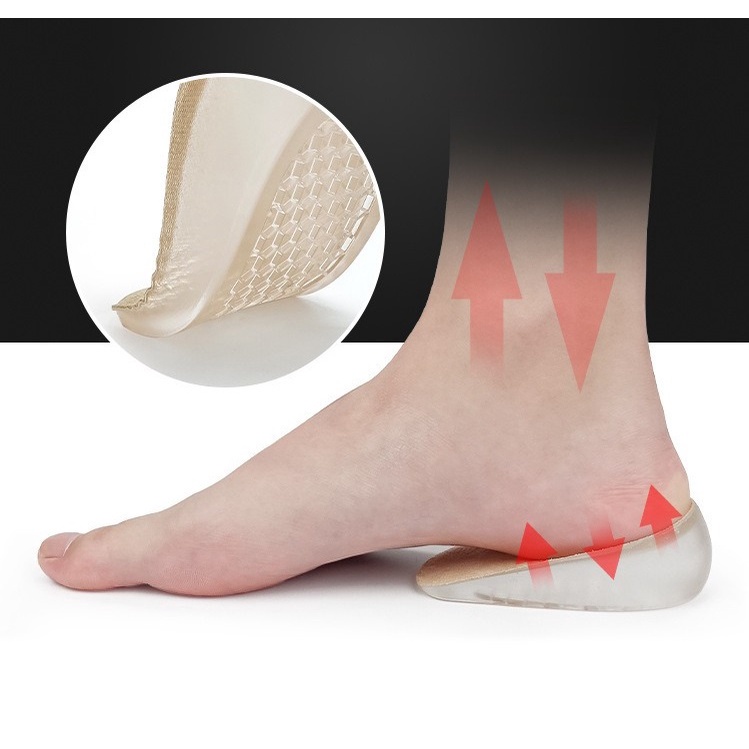 Insole Insol Sol Gel Peninggi Sepatu Penambah Tinggi Badan OSM-AS105