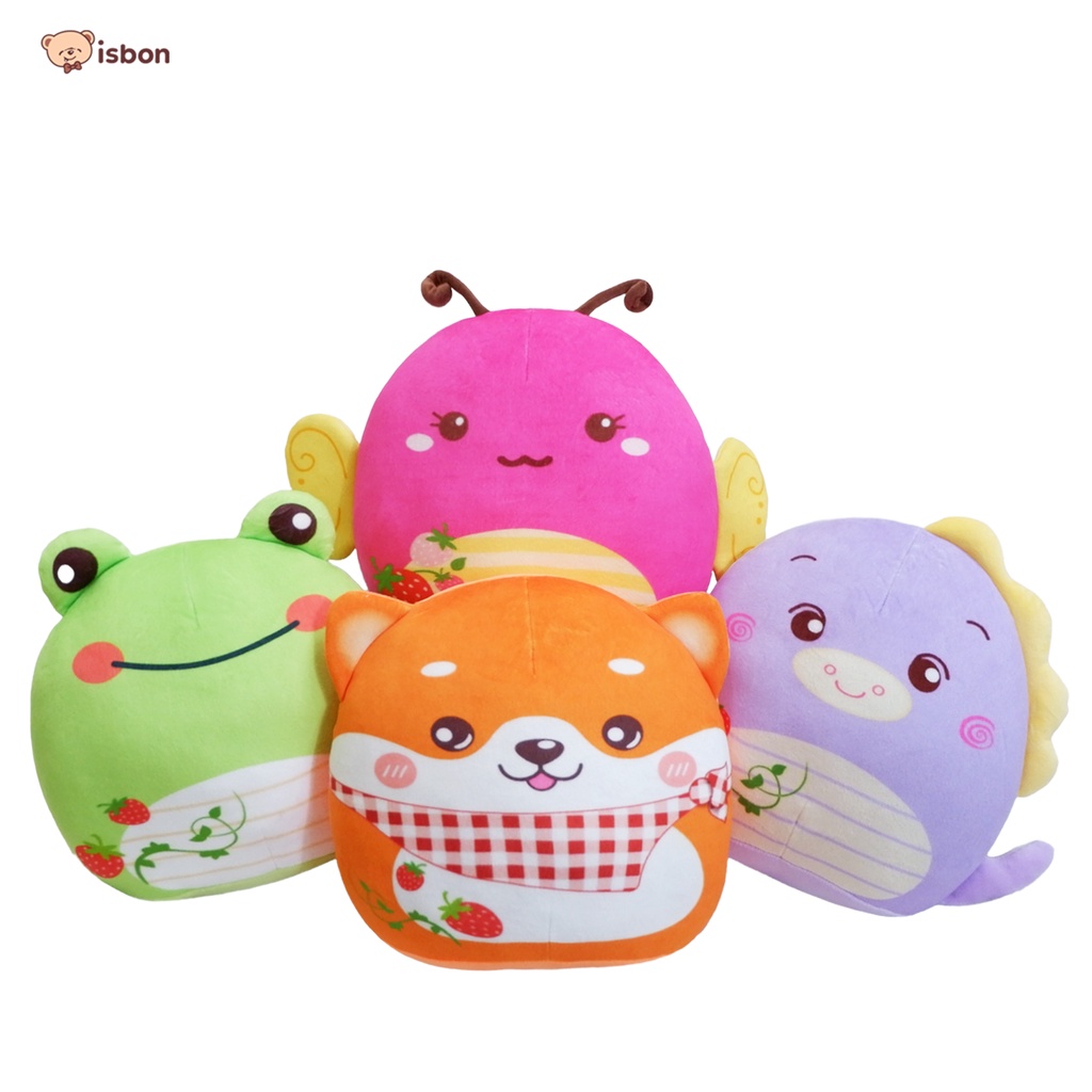 Boneka Bantal Lucu Series Berry Much Mini Mungil Lucu Bahan Halus Lembut Aman Untuk Anak by Istana Boneka