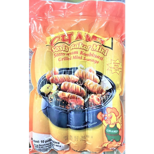 

Champ Sosis Bakar Mini (10 Pcs) 500gr