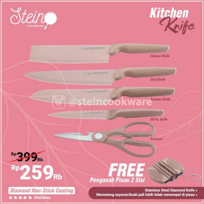 diamond knives set steincookware
