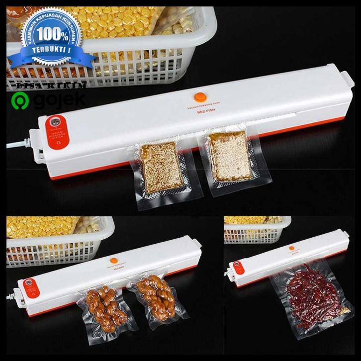 

Taffware Pompa Vacuum Sealer Makanan Food Packing Machine - Sx-101