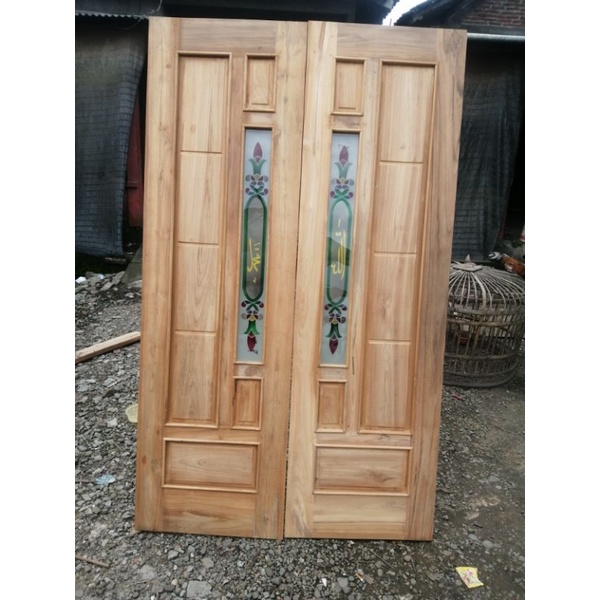 pintu kupu tarung + kusen 120x200