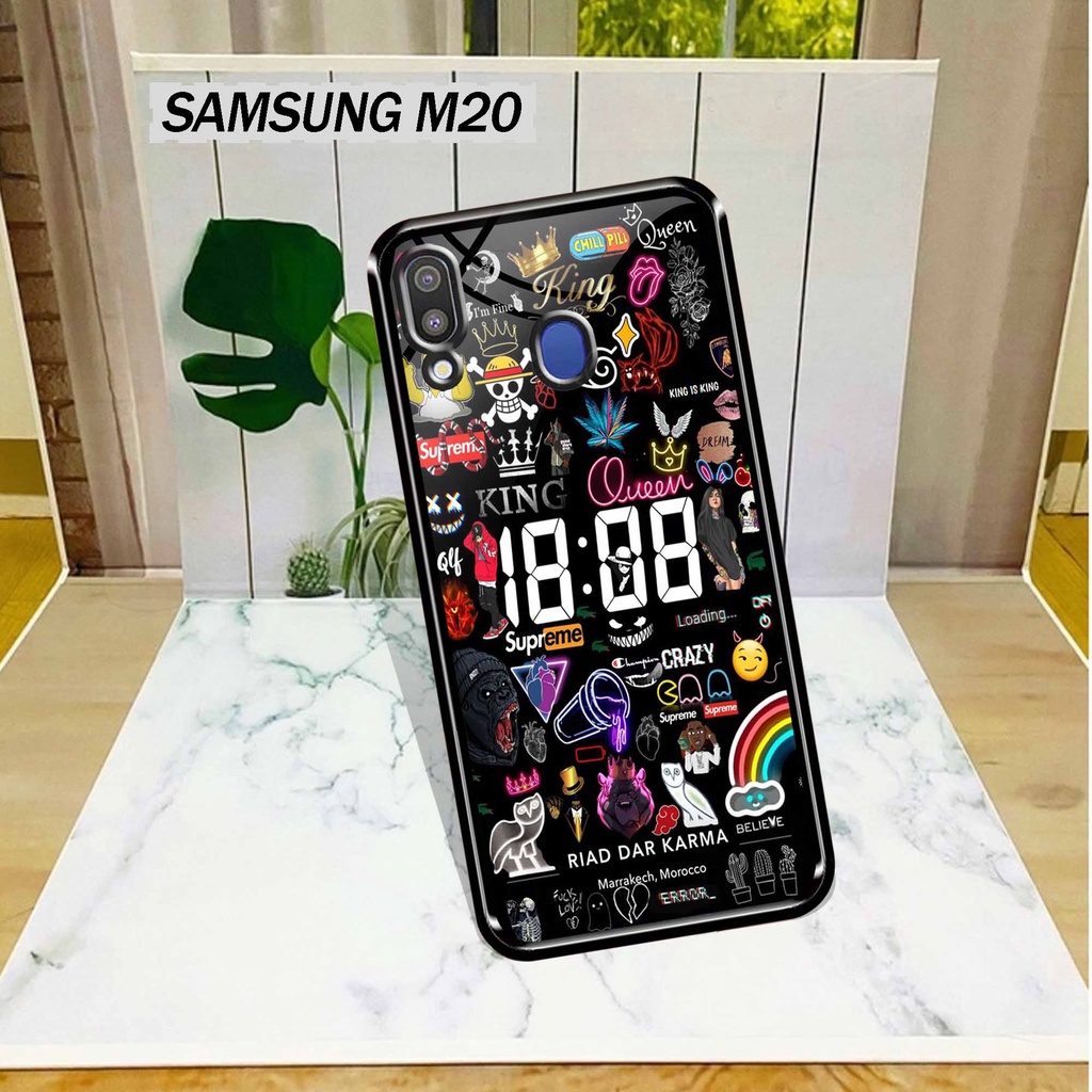 Case SAMSUNG M20 - Case Hp Samsung M20 - Case Samsung M20 Termurah Untung Case - Gambar STIKER - Cas