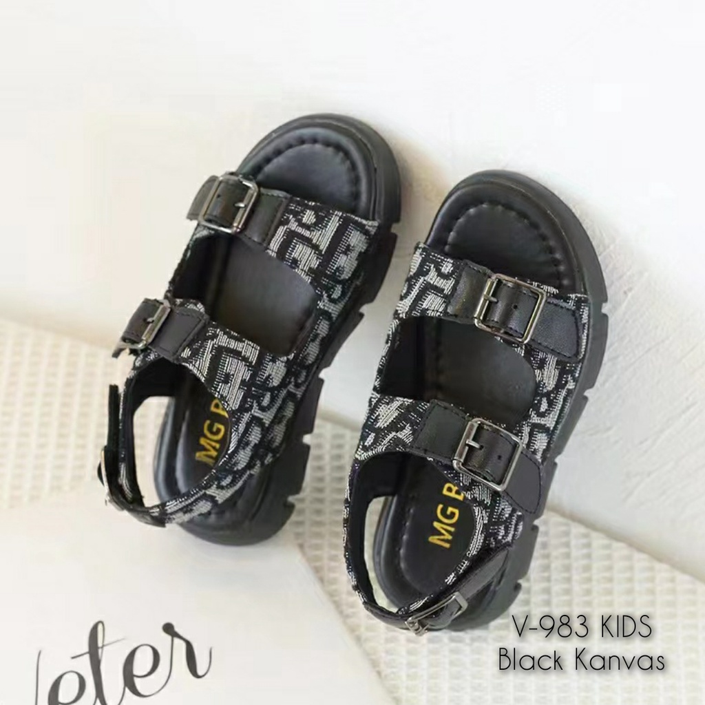 SANDAL ANAK-ANAK MY-BABY IMPORT UNISEX V-981 KULIT V-983 KANVAS