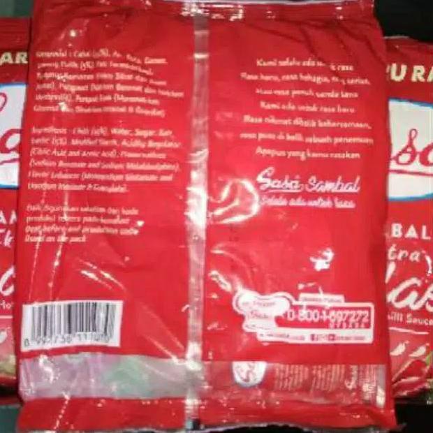 

☯ Sasa saus sambal asli sachet ⇇