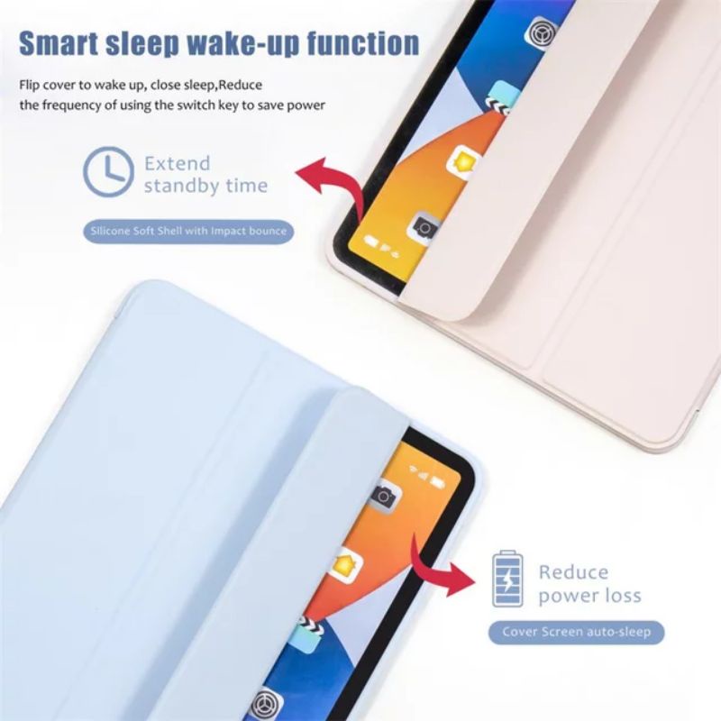 Smart Case Samsung Galaxy Tab A8 LTE 10.5 Inch X200 X205 Inch Flip Cover With Slot Pen Auto Lock