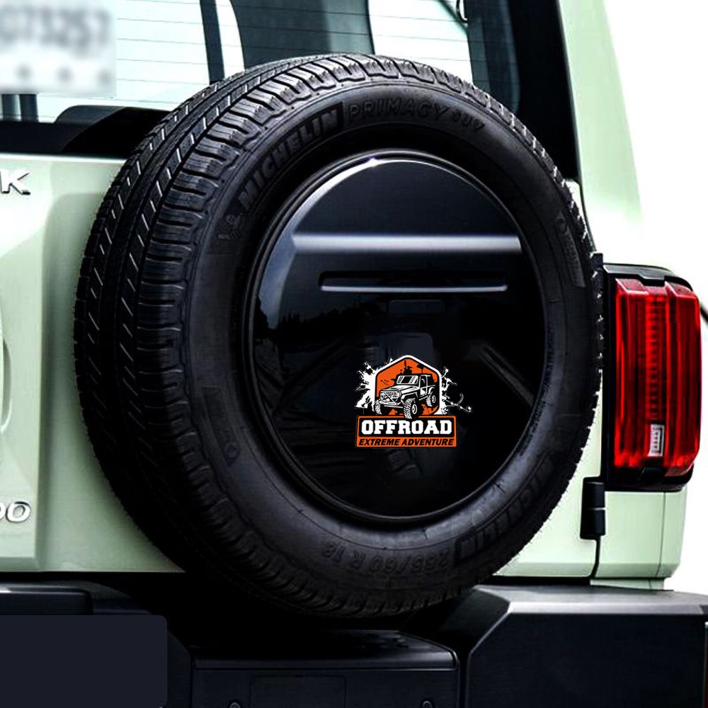 Explorer Offroad Extreme Adventure Off Road Kendaraan SUV Jendela Mobil Kaca Depan Pintu Mobil Personalisasi Stiker Reflektif Motocross Berkemah Luar Ruangan Stiker Dekoratif Tahan Air